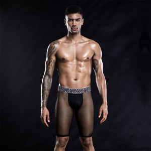 PANTS AUS ELASTISCHEM GROBNETZ