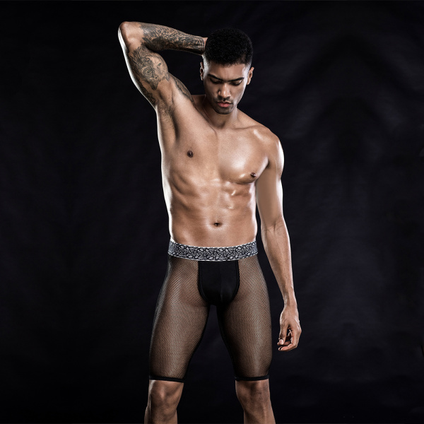 PANTS AUS ELASTISCHEM GROBNETZ – Bild 2