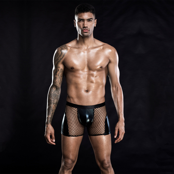 PANTS AUS POWERNET MIT BEUTEL IM MATTLOOK