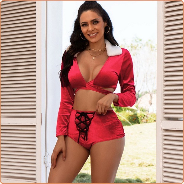 CHRISTMAS LUST SET AUS SATIN