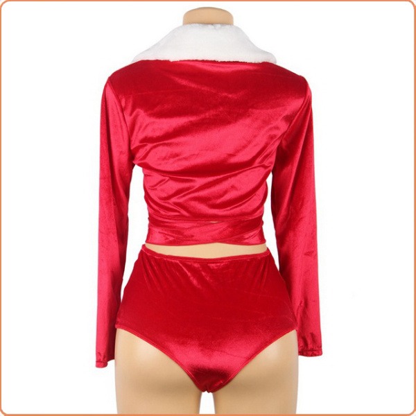 CHRISTMAS LUST SET AUS SATIN – Bild 4