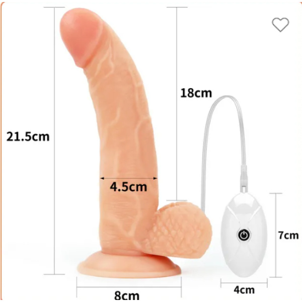 STRAP-ON MIT VIBRATIONSDILDO – Bild 2