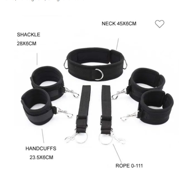 BED RESTRAINT CUFF SET, 3 TEILE – Bild 2