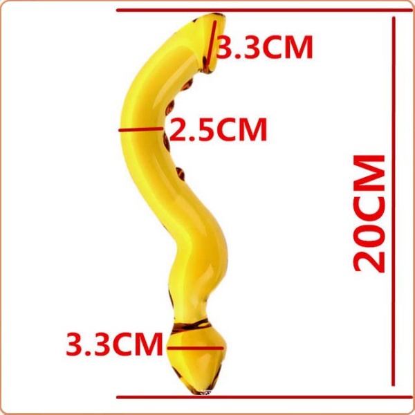 G PUNKT GLASDILDO 20CM – Bild 2