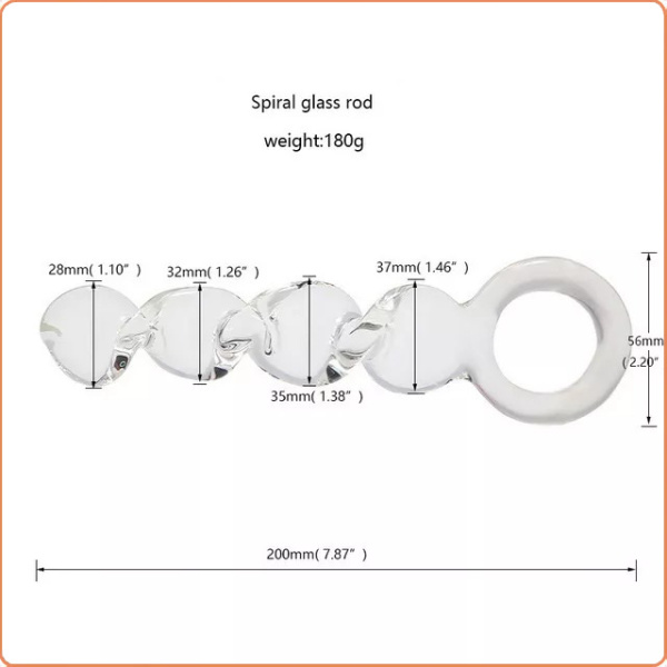 ANALSTAB „BIG HEARTS“, 12 CM, MIT WELLENSTRUCKTUR – Bild 3