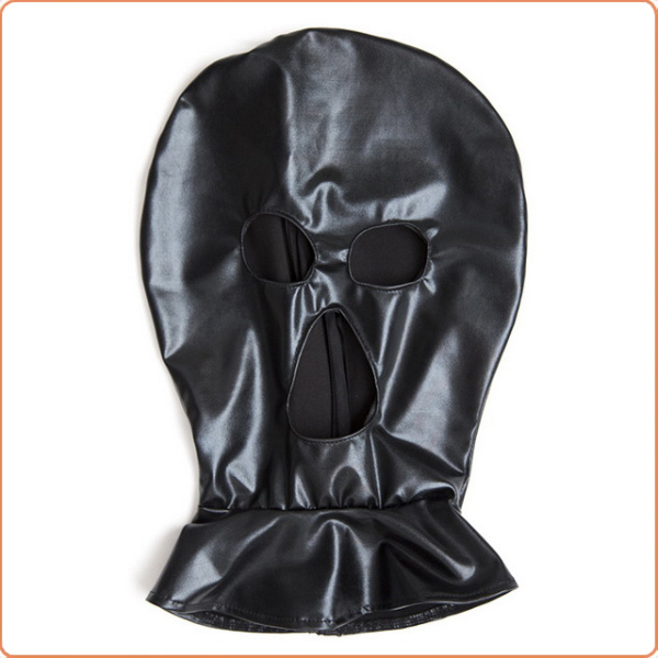 3 HOLE HOOD IM WET LOOK – Bild 3