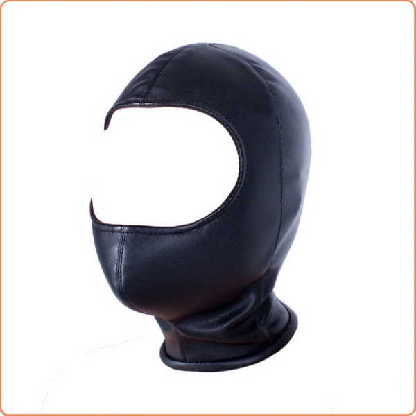 LEDER MASKE MIT AUGENÖFFNUNG – Bild 2