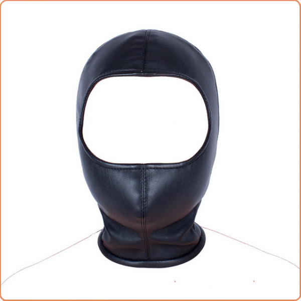 LEDER MASKE MIT AUGENÖFFNUNG