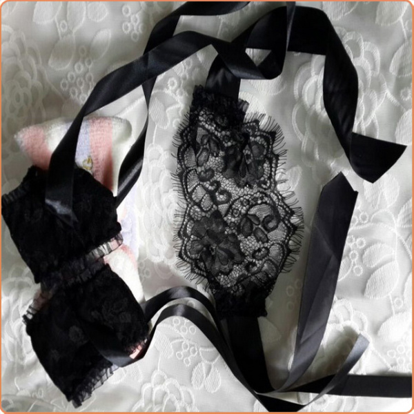 2-TEILIGES SPITZEN-SET