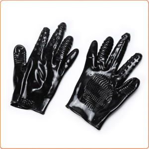 DILDO VIBRATOR HANDSCHUHE
