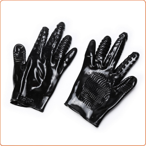 DILDO VIBRATOR HANDSCHUHE