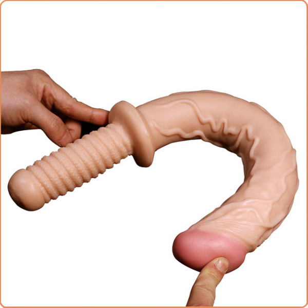 NATURDILDO MIT HANDLE – Bild 3
