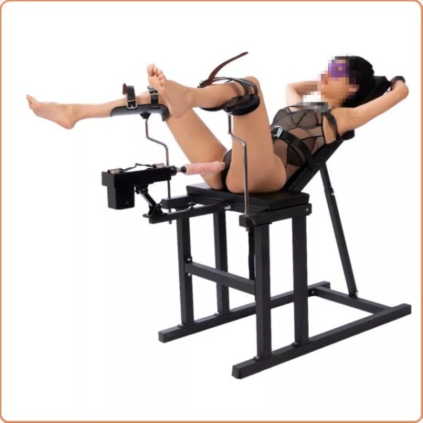 BDSM SEX STUHL MIT SEX MASCHINE – Bild 4