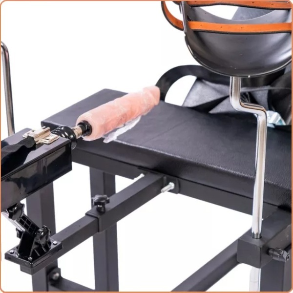 BDSM SEX STUHL MIT SEX MASCHINE – Bild 5