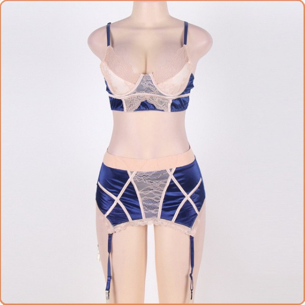 HEBESTRAPSSET BLAU- QUEENSIZE – Bild 4