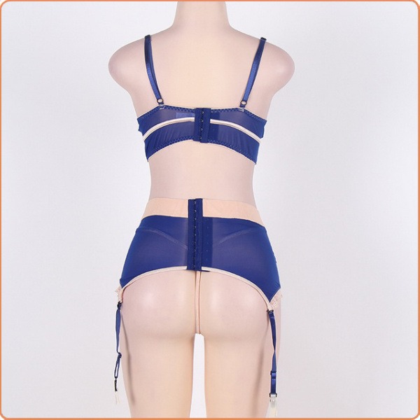 HEBESTRAPSSET BLAU- QUEENSIZE – Bild 3