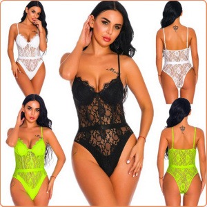 BODY MIT FLORALEM MUSTER