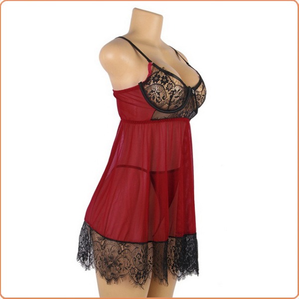 STRAPPY LACE BABYDOLL – Bild 2