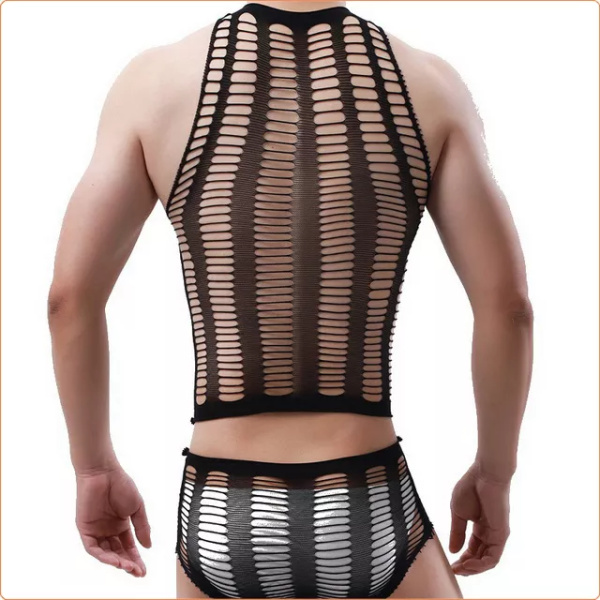 TOP PLUS JOCK AUS ELASTISCHEM NETZ – Bild 3