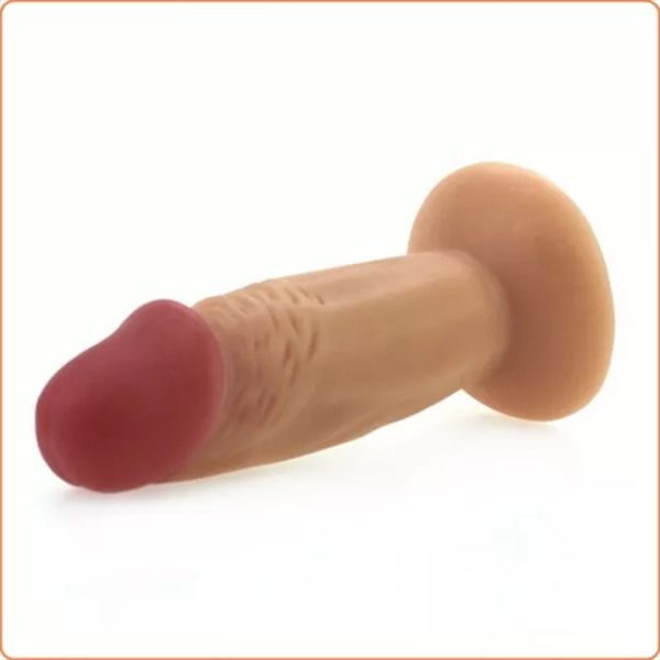 SAUGNAPF-DILDO AUS SILIKON 12CM – Bild 2