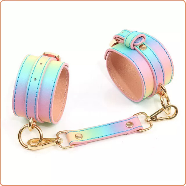 BONDAGE SETS 8 TEILE REGENBOGENFARBEN – Bild 5
