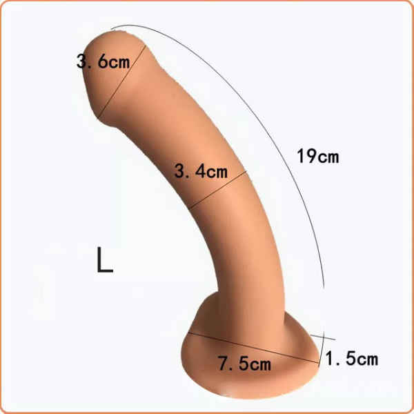 SAUGNAPF-DILDO AUS SILIKON – Bild 5