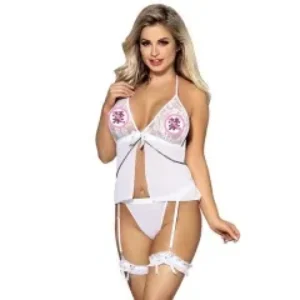 BABYDOLL SPITZE WEISS