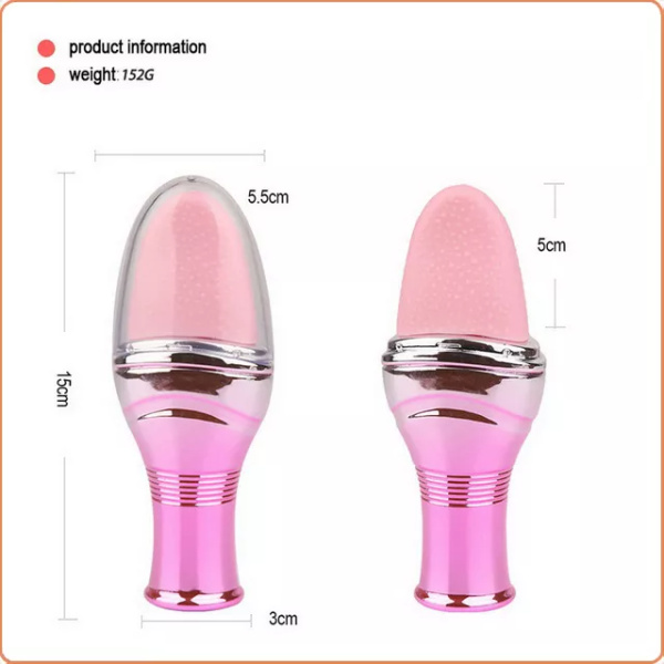 ZUNGENFÖRMIGER AUFLEGEVIBRATOR PINK – Bild 2