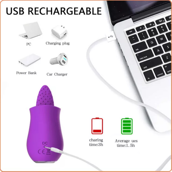 ZUNGENVIBRATOR  MIT 9 VIBRATIONSMODI – Bild 2