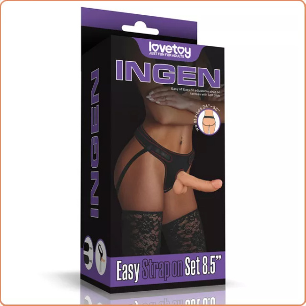 STRAP-ON MIT DILDO 21CM – Bild 2