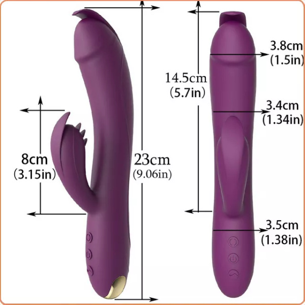 SATISFYER ' HUNGRY BUNNY ' LILA – Bild 2