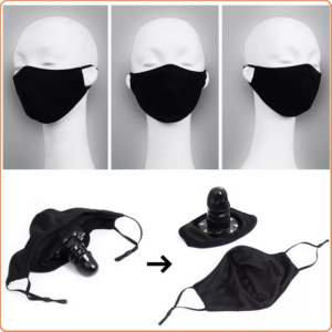 UNDER COVER KNEBEL-GESICHTSMASKE MIT DILDO