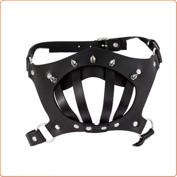 LEDER-MAULKORB MIT NIETEN – Bild 5