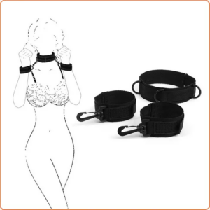 HALSBAND MIT ABNEHMBAREN HANDFESSELN