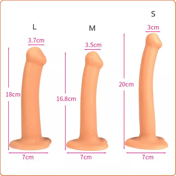 SAUGNAPF-DILDO AUS SILIKON – Bild 3