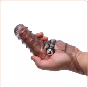 FINGERVIBRATOR MIT BULLET SCHWARZ