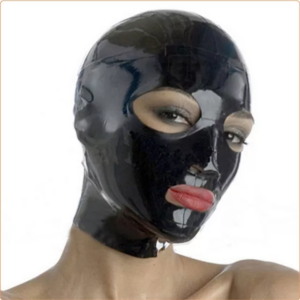 LATEX 3 HOLE HOOD