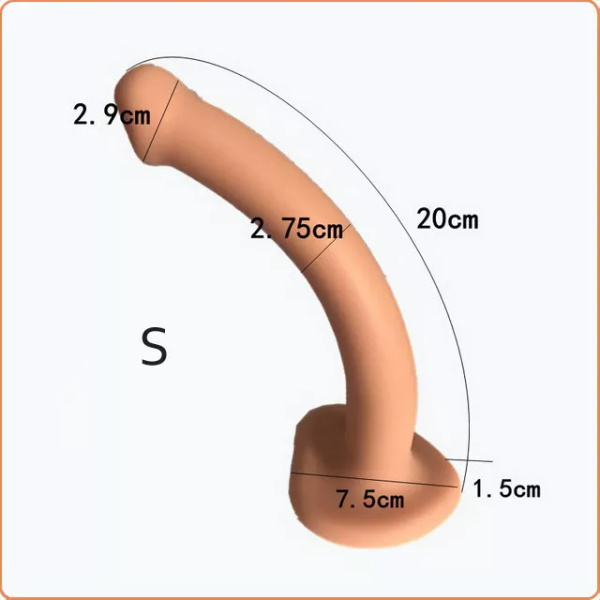 SAUGNAPF-DILDO AUS SILIKON – Bild 4