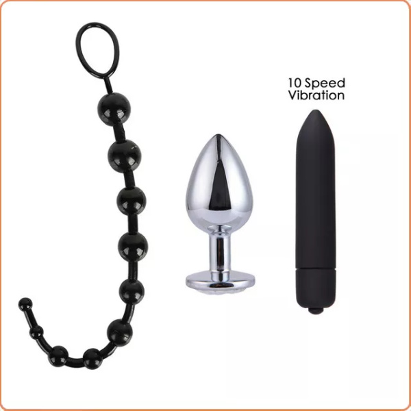 ANAL TOYS SET 3TEILE