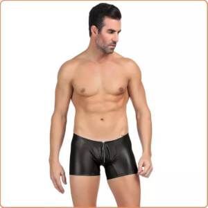 PANTS MIT FRONT-REISSVERSCHLUSS IM MATTLOOK