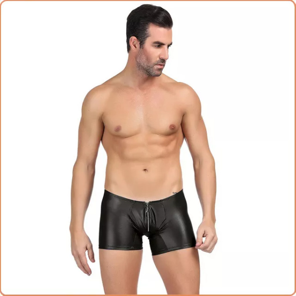 PANTS MIT FRONT-REISSVERSCHLUSS IM MATTLOOK