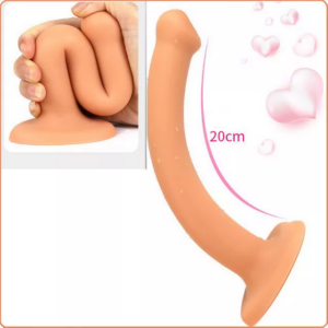 SAUGNAPF-DILDO AUS SILIKON
