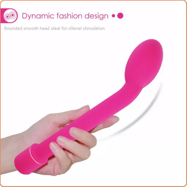 G-PUNKT-VIBRATOR AUS SILIKON ROSA – Bild 4