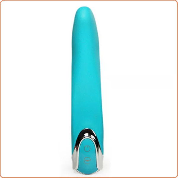 G-PUNKT-VIBRATOR AUS SILIKON  BLAU