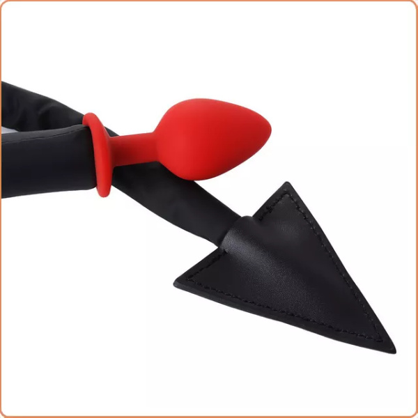 BUTTPLUG WITH BLACK TAIL – Bild 3