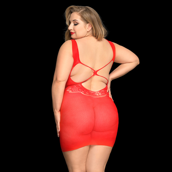 MINIKLEID AUS SPITZE-QUEENSIZE – Bild 2