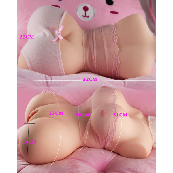 MASTURBATOR "DOUBLE-D" MIT DD-BUSEN, VAGINA UND ANUS – Bild 2