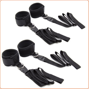 FETISH FANTASY BED RESTRAINT BONDAGE KIT