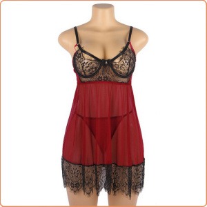STRAPPY LACE BABYDOLL