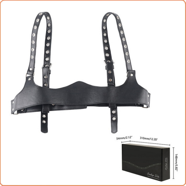 LEDER BONDAGE-SET FÜR SIE 5 TEILE – Bild 4